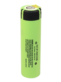 Panasonic NCR18650B 3350 mAh (2016 г.в.) СЛЕДЫ СВАРКИ