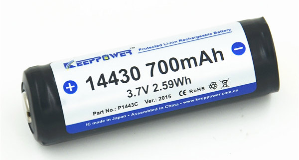 KeepPower 14430 700 mAh P1443C (2016)