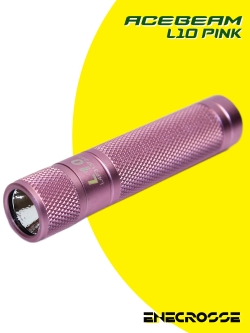Фонарь Acebeam L10 Pink (1xАА/14500, XP-G R5, 120 лм, 50 м)