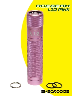 Фонарь Acebeam L10 Pink (1xАА/14500, XP-G R5, 120 лм, 50 м)