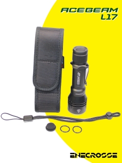 Фонарь Acebeam L17 (1хOsram White, 1400 лм, 802 м, белый свет)