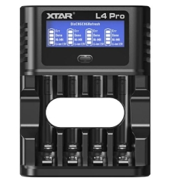 Зарядное устройство XTAR L4 Pro (для 1-4 Li-ion/Ni-MH, 4 x AА/AAA, LCD дисплей)