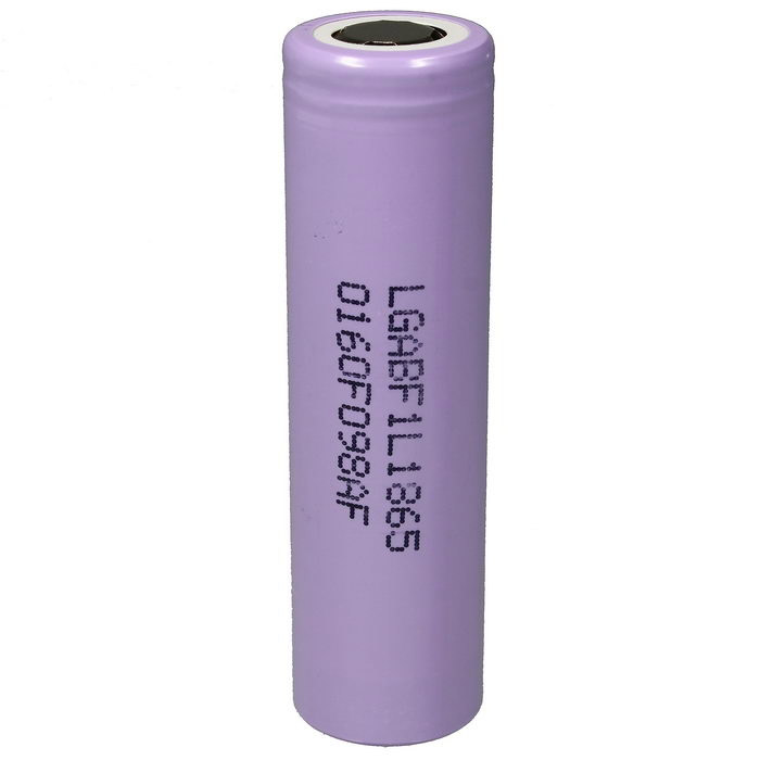 Аккумулятор Li-Ion LG  INR18650F1L 3350 mAh (УЦЕНКА, повреждение термоусадки)