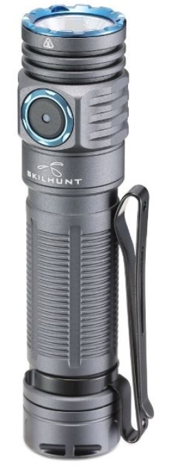 Skilhunt M200 V3 Metal grey (1x18650, Samsung, 1400lm, 188m)