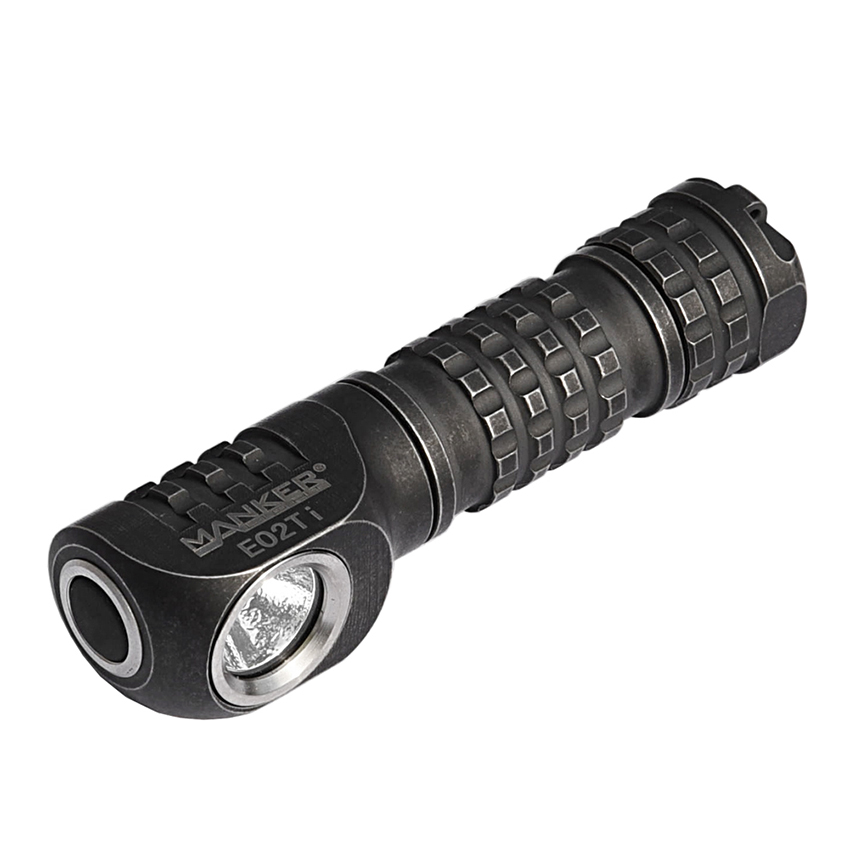 Manker E02 Ti Black Titanium Carbide NW (AAA,Nichia 219C,180lm)