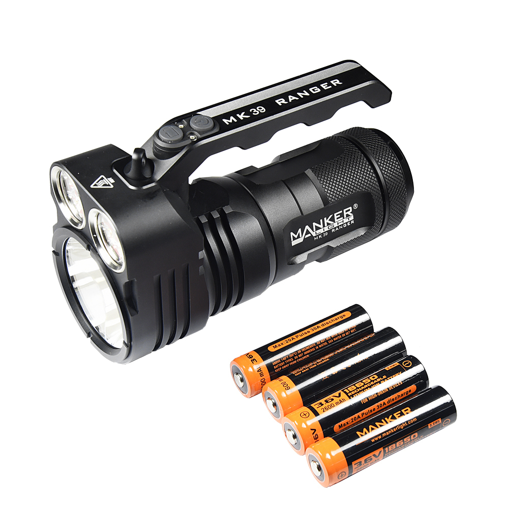 Manker MK39 NW Bundle (+4x18650)(XHP35 HI+8xNichia 219C, 6000lm)