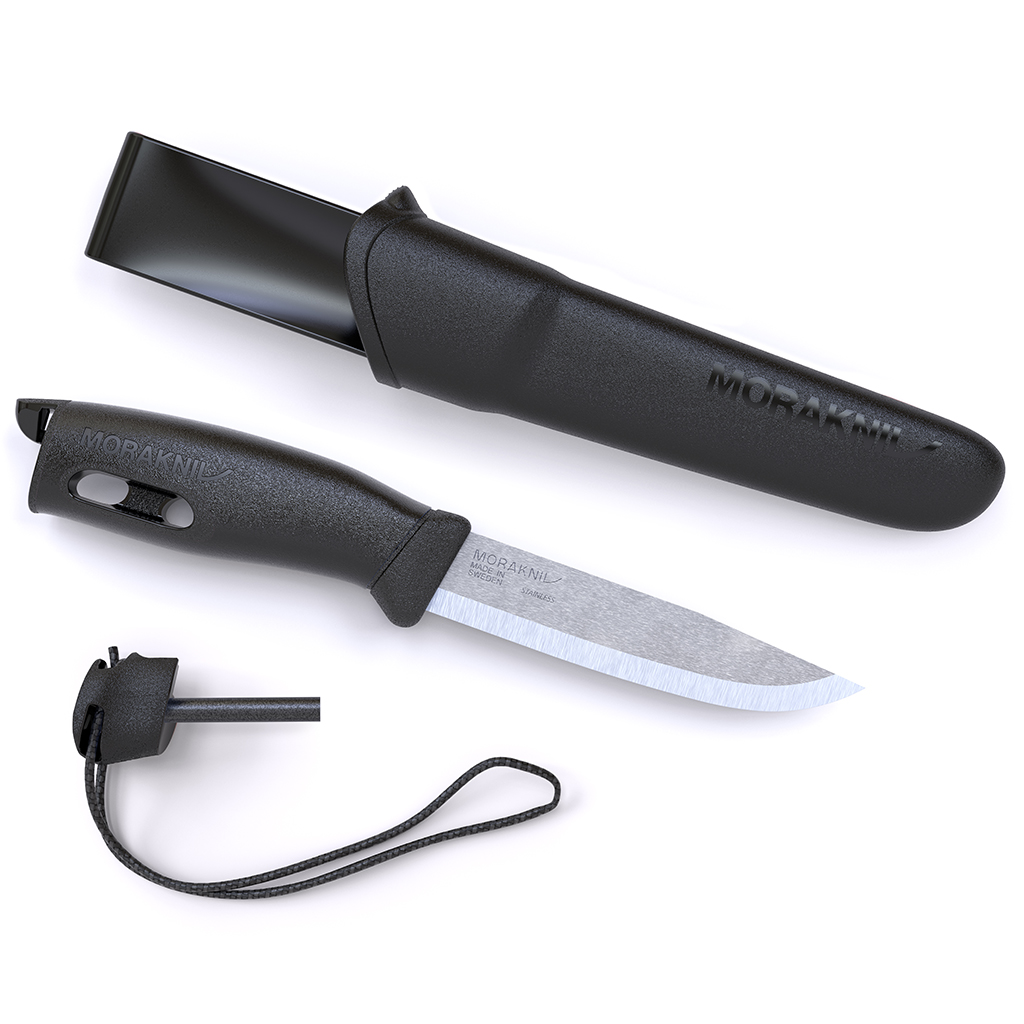 Нож Morakniv Companion Spark Black (нерж. сталь, 13567)