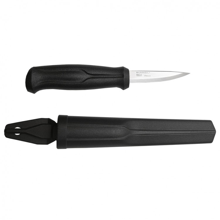Нож Morakniv Wood Carving Basic (нерж.сталь, 12658)