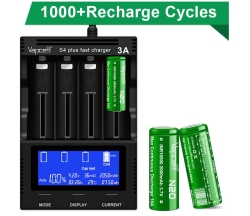 Аккумулятор Li-Ion Vapcell ICR18500 2000mah N20 (3,7 В, 5 A, 2000 мАч, 18x49 мм)