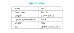 Зарядное устройство XTAR NC8 (1,2 В Ni-MH AA/AAA)