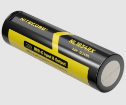 Niteсore NL1834RX 3400mAh 3,7v (встроенное ЗУ)