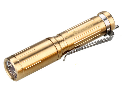 Olight I3S-CU EOS Raw Brass