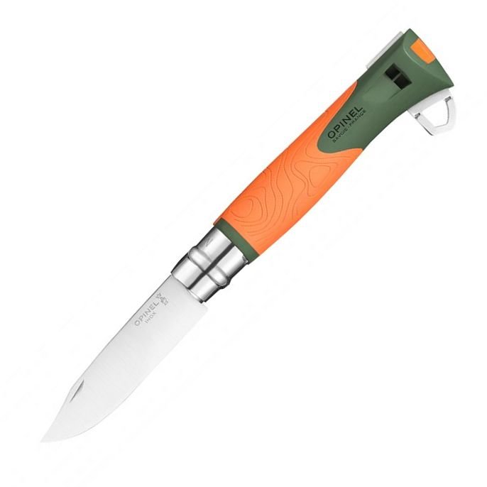 Нож Opinel №12 Explore (оранжевый, блистер, 002143)