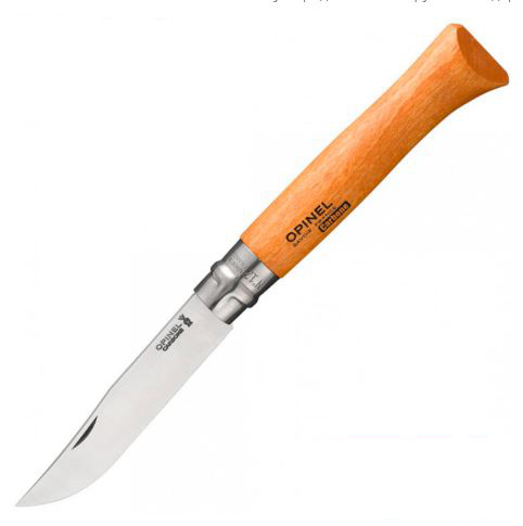 Нож Opinel №12 (углерод. сталь, бук, блистер, 001256)