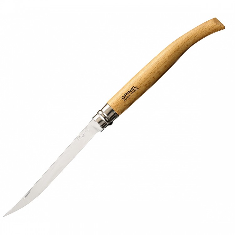Нож филейный Opinel №15 (нерж. сталь, бук, 000519)
