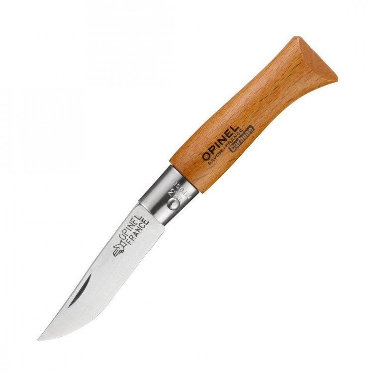 Нож Opinel №3 (углерод. сталь, бук, 111030)