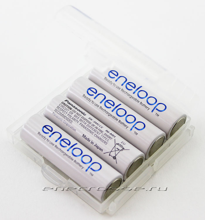 Аккумуляторы Eneloop BK-3MCCE (AA, 1900/2000mAh), 4 шт в боксе