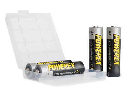 Powerex AA 2700 mAh 4 шт в боксе