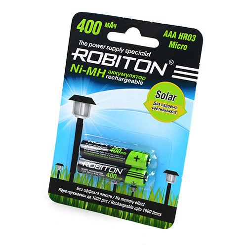 ROBITON SOLAR 400MHAAA-2 BL2 (цена за 1 шт)