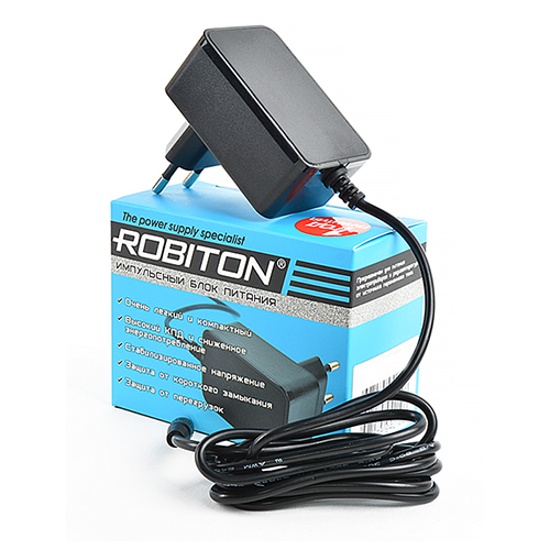 ROBITON IR12-1500S адаптер/блок питания 5,5х2,5/12мм