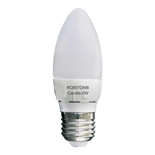 ROBITON LED Candle-5W-2700K-E27