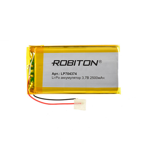 ROBITON LP704374 3.7В 2500мАч PK1