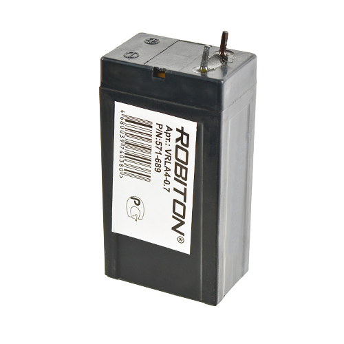 ROBITON VRLA 4-0,7 4В 700mAh Аккумулятор SLA