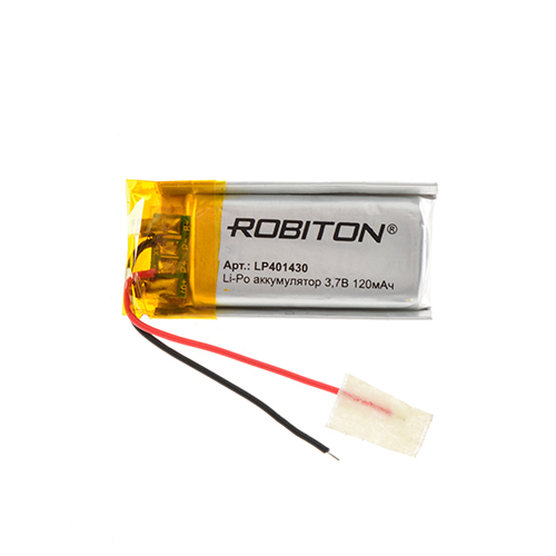 ROBITON  LP401430 3.7В 120мАч с защитной платой