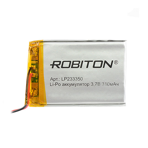 Robiton LP233350 3.7В 310мАч с защитной платой