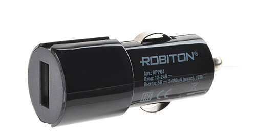 Robiton App04 Car Charging Kit 2.4A iPhone/iPad (12-24V)