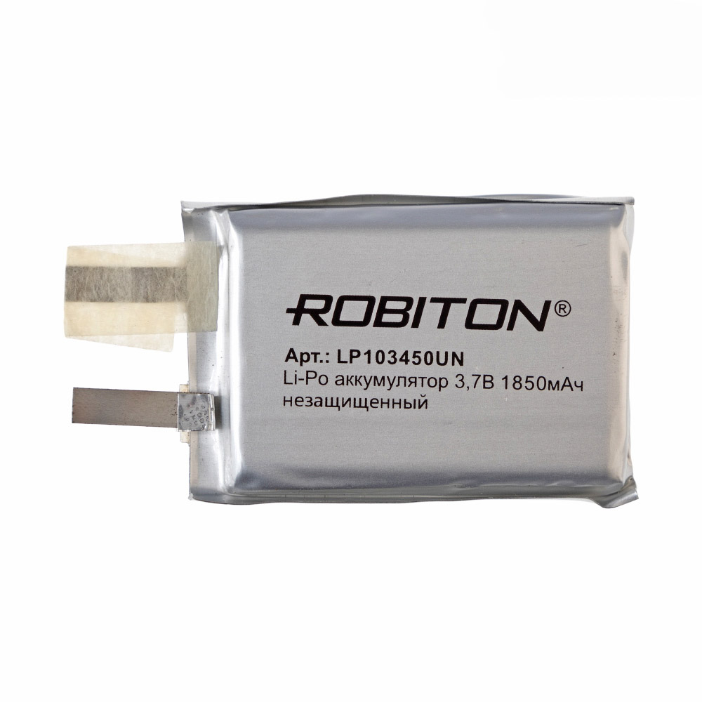 Robiton LP103450UN 3.7В 1850мАч без защиты PK1