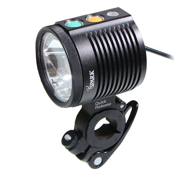 SPARK SB100-NW велофара (4x18650, 2xXM-L2, 550lm)