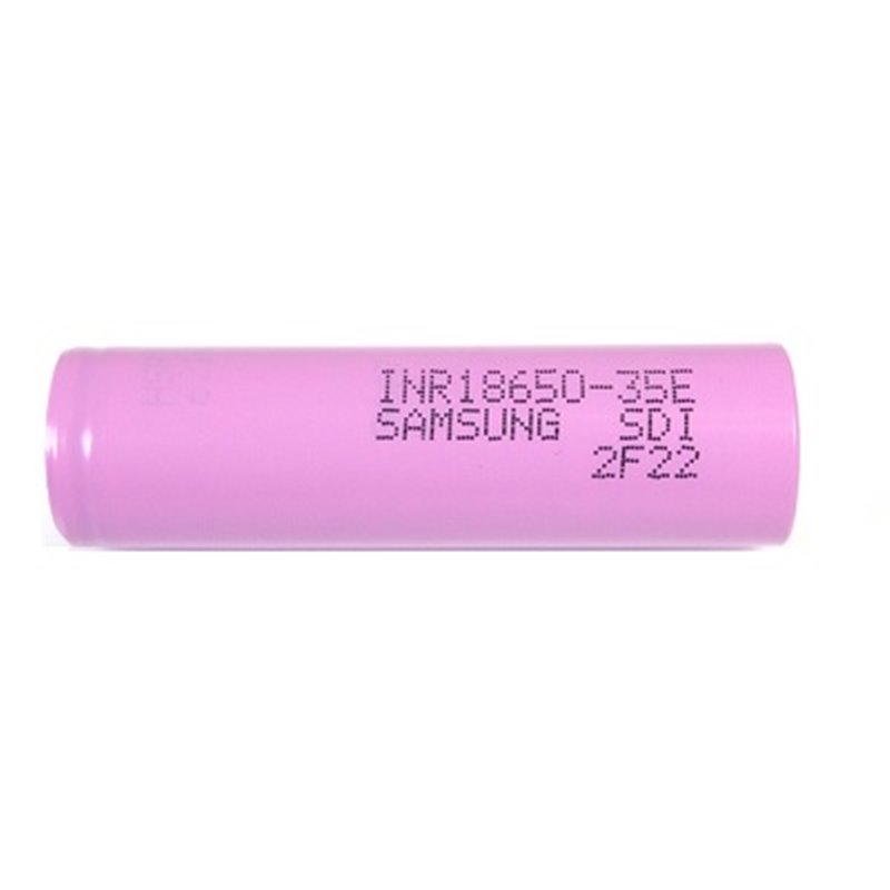 Аккумулятор Li-Ion высокотоковый Samsung INR18650-35E (3,7/4,2 В, 8/13 А, 3450 мАч, 21 мОм)