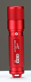 Skilhunt E3A NW Carmine red (1x Samsung LH351B, 100lm, 37m)