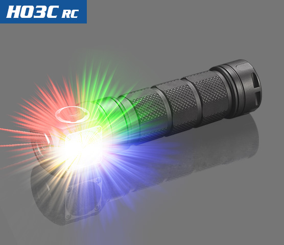 Skilhunt H03C-RC RGBW Multi-color NW (220lm, 48m)
