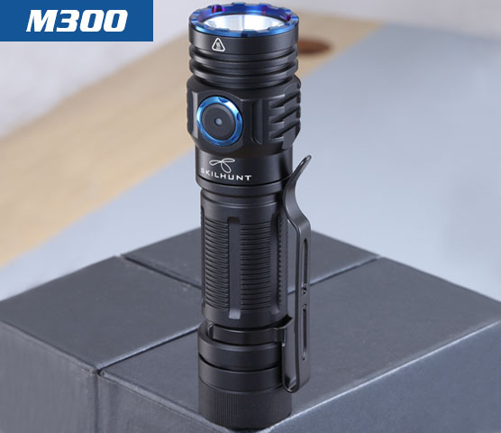 Skilhunt M300 HD CW USB magnetic (1x18650, XHP35, 2000lm, 219m)