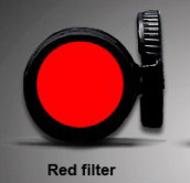 44-45мм Skilhunt  FD44 Filter Red