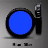 44-45мм Skilhunt  FD44 Filter Blue