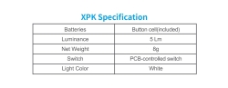Фонарик-брелок Xtar XPK (Black)