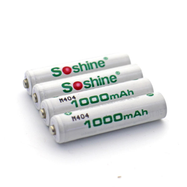 Soshine AAA 1000 mAh 1.2v
