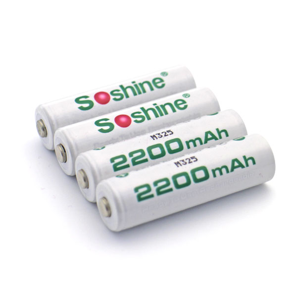 Soshine AA 2200 mAh 1.2v