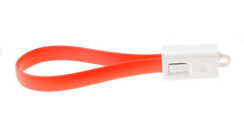 Soshine Apple Lightning - USB Кабель-брелок (21 см) orange
