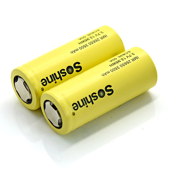 Soshine 26650 3.7V 3500mAh