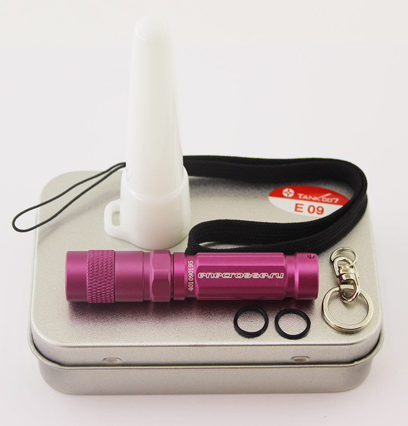 TANK007 E09 Purple-Pink (XP-G2, лого enecrosse.ru)