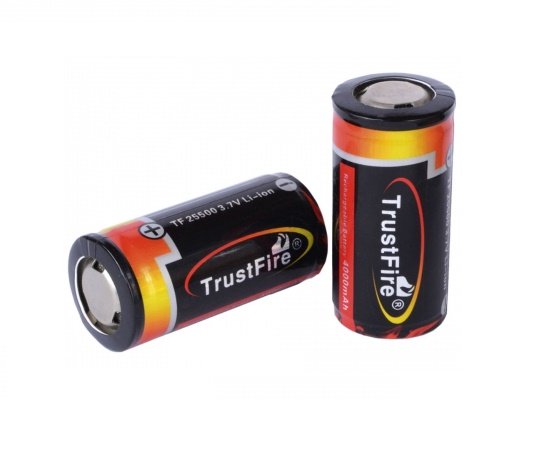 TrustFire 25500 Li-Ion аккумулятор 4000 mAh