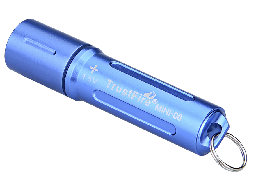 TrustFire MINI-06 blue (1x10440/AAA-в компл., 1xLED, 90lm,12m)