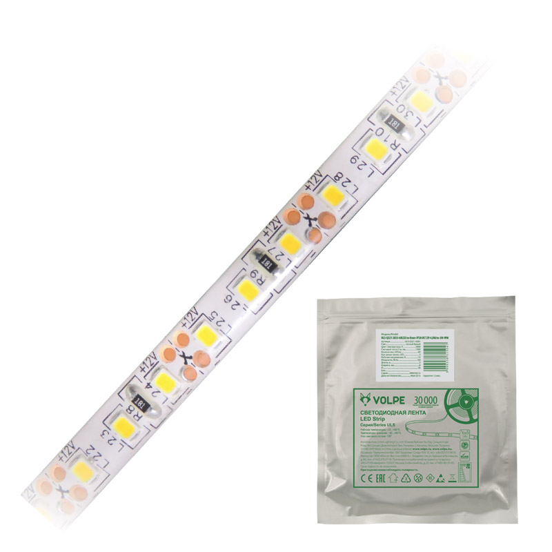 Vople ULS-Q334 2835-120LED-m-8mm-IP65-DC12V-9.6W-m-5M-DW