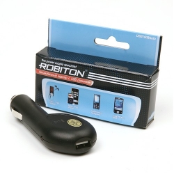 ROBITON USB1000/Auto 1000мАh с USB входом (12-24V)