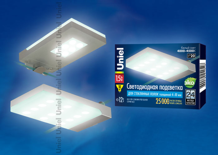 Uniel ULE-C01-1,5W/NW светодиодная подсветка