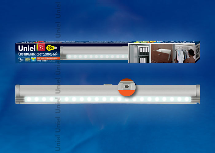 Uniel ULE-F02-2W-NW светильник с датчиком открывания двери